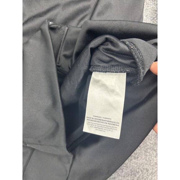 Nike Jacket Womens Medium Black Full Zip Track Training Swoosh Athletic Warm Up - Picture 7 of 8